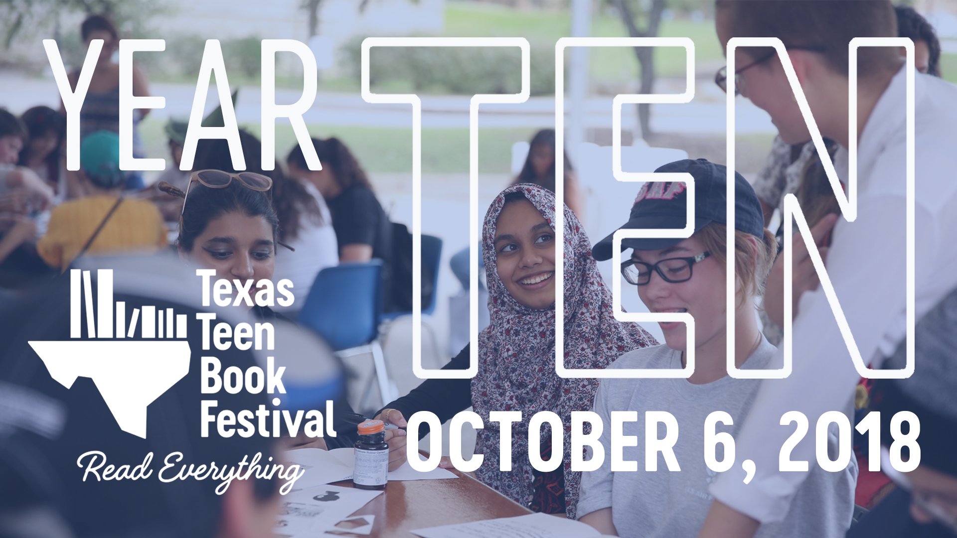 The 2018 Texas Teen Book Festival!