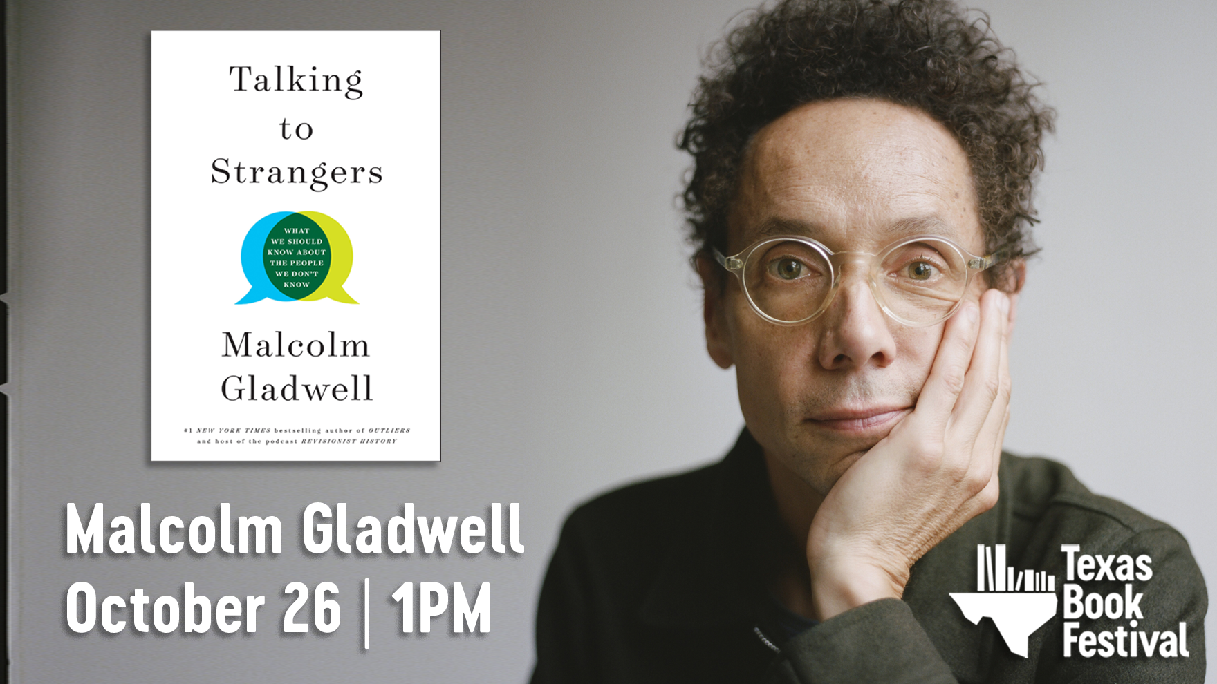 SOLD OUT – Malcolm Gladwell in Austin – October 26, 1 PM