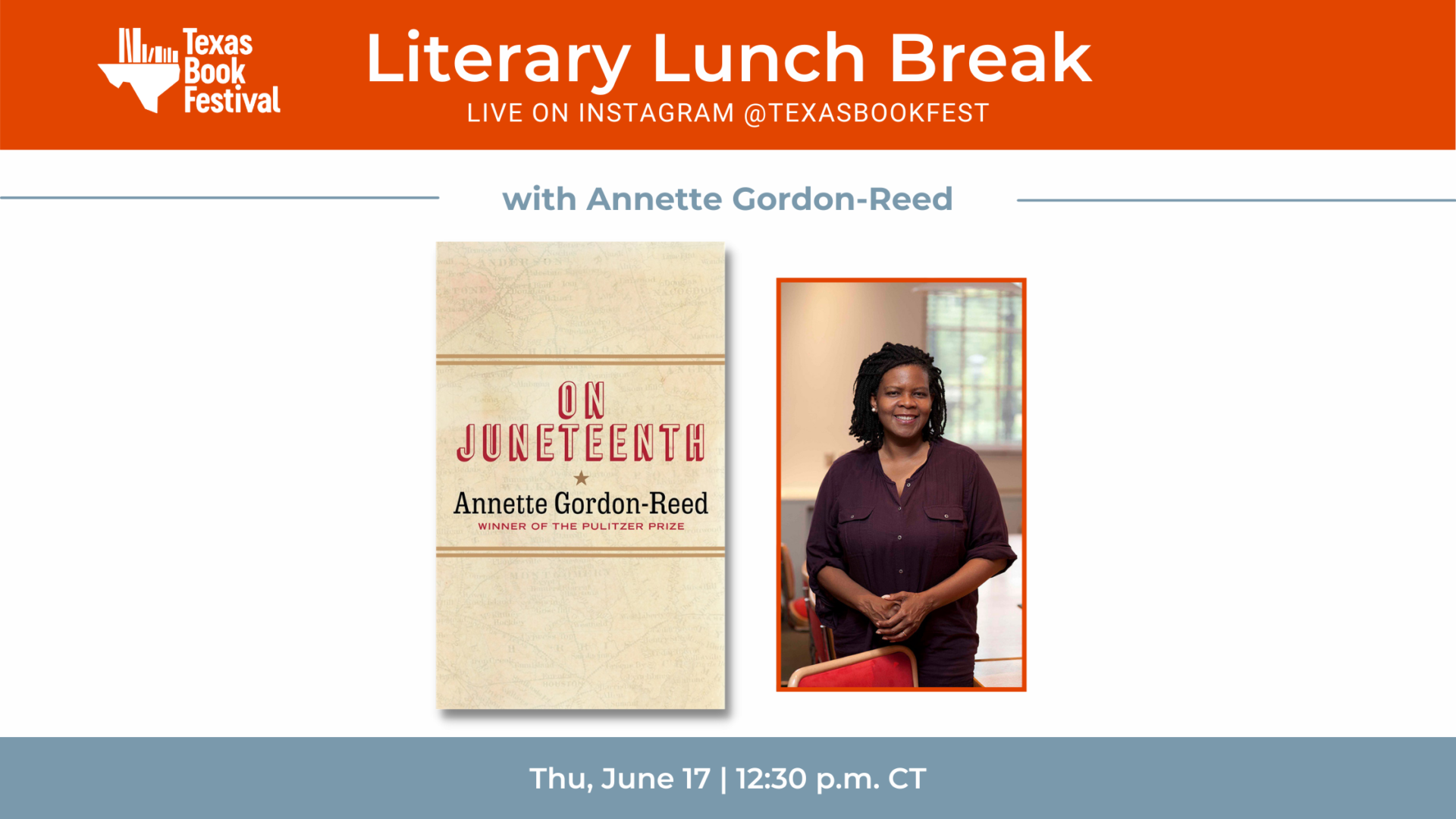 Join us for a Literary Lunch Break!