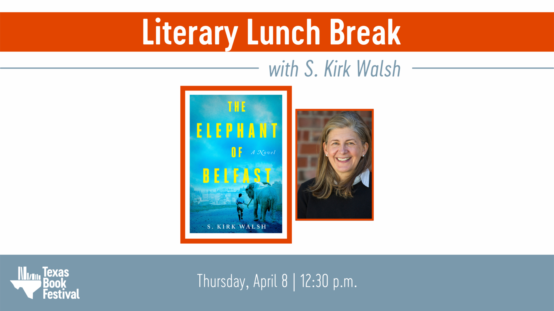 Take a Literary Lunch Break with S. Kirk Walsh