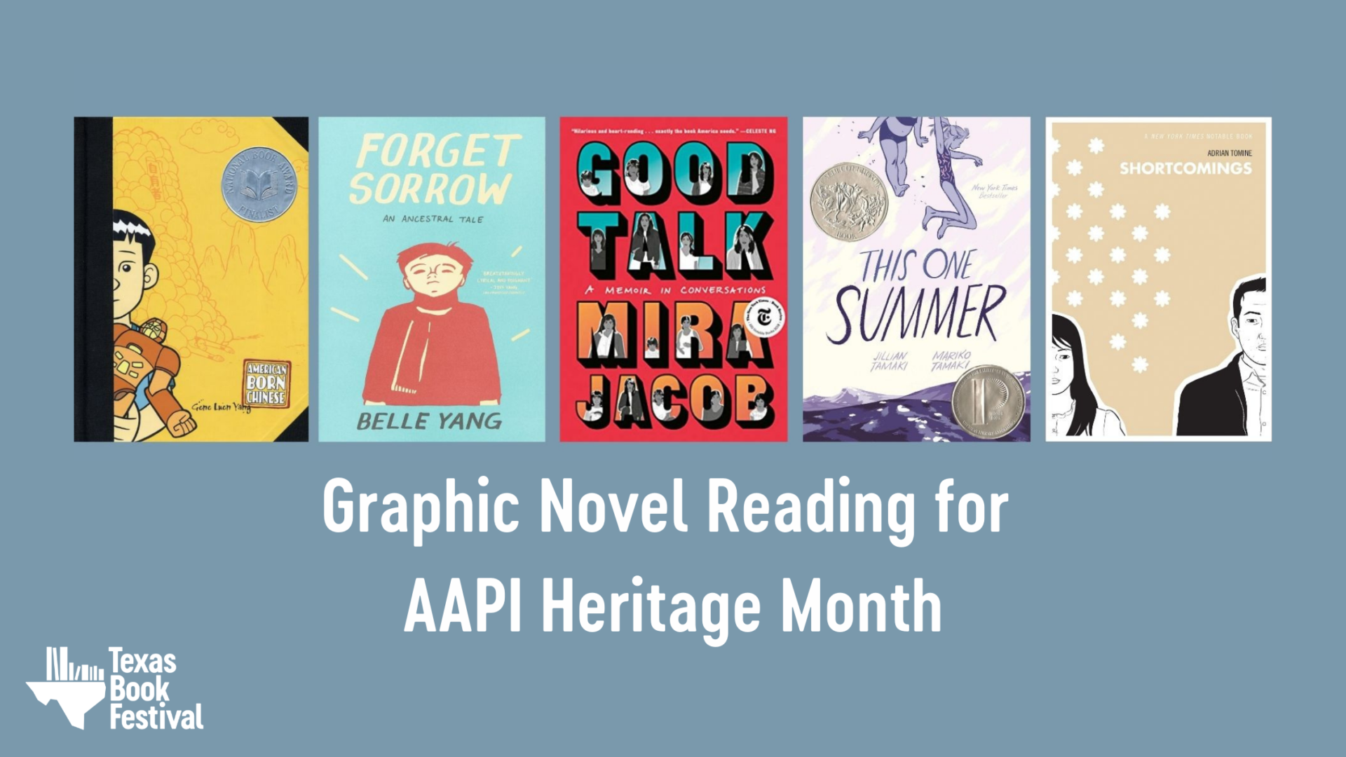 Graphic Novel Reading for AAPI Heritage Month