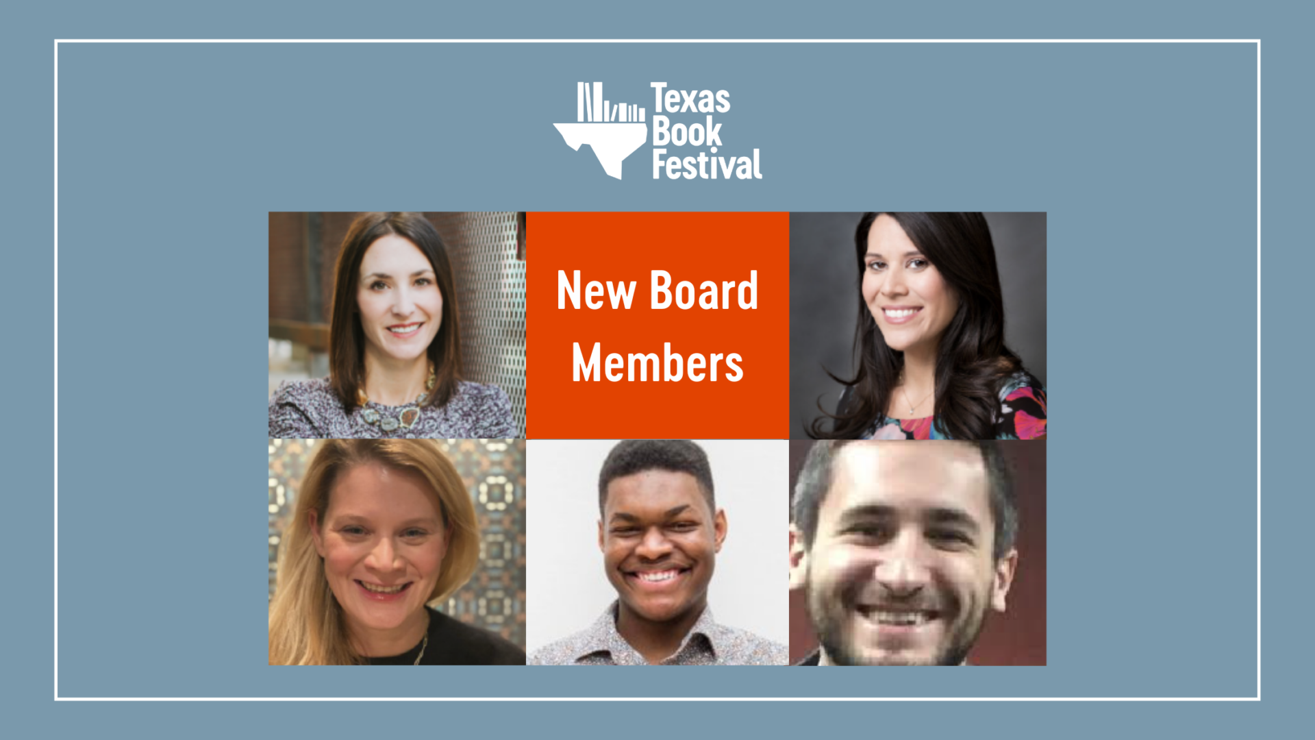 Welcome New TBF Board Members