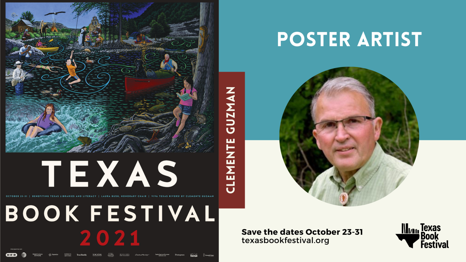 Get to know our 2021 Festival Poster Artist: Clemente Guzman