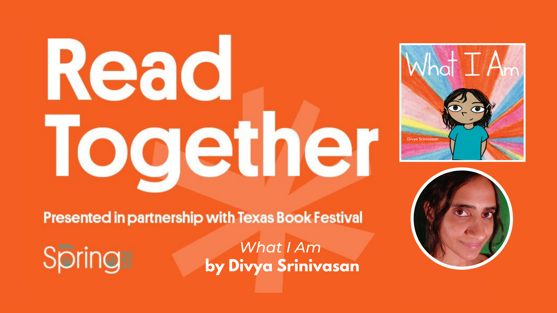 Read Together: WHAT I AM by Divya Srinivasan