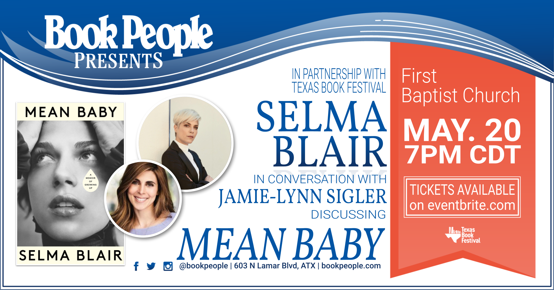 An Evening with Selma Blair: MEAN BABY
