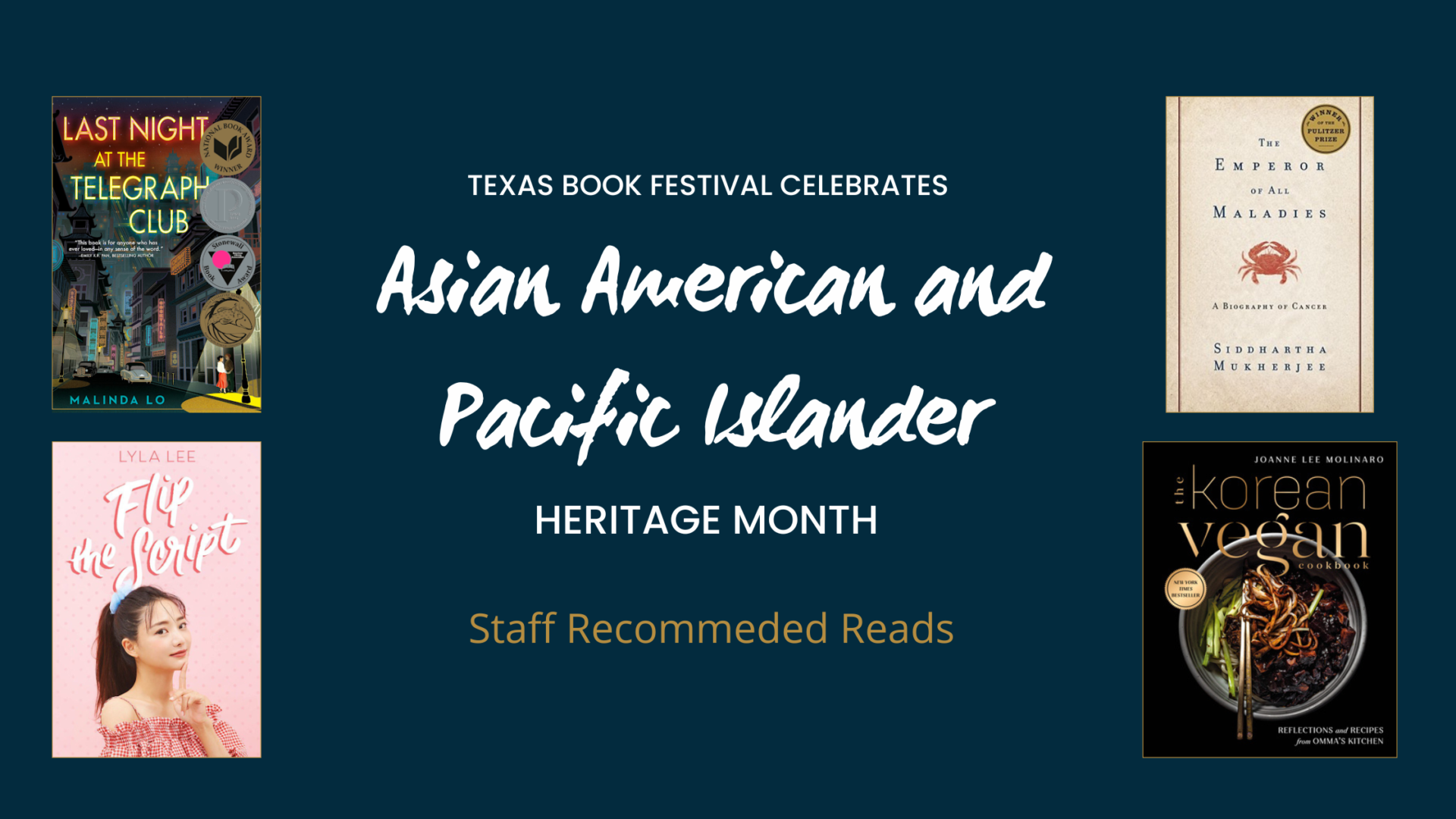 Staff Reads for AAPI Heritage Month