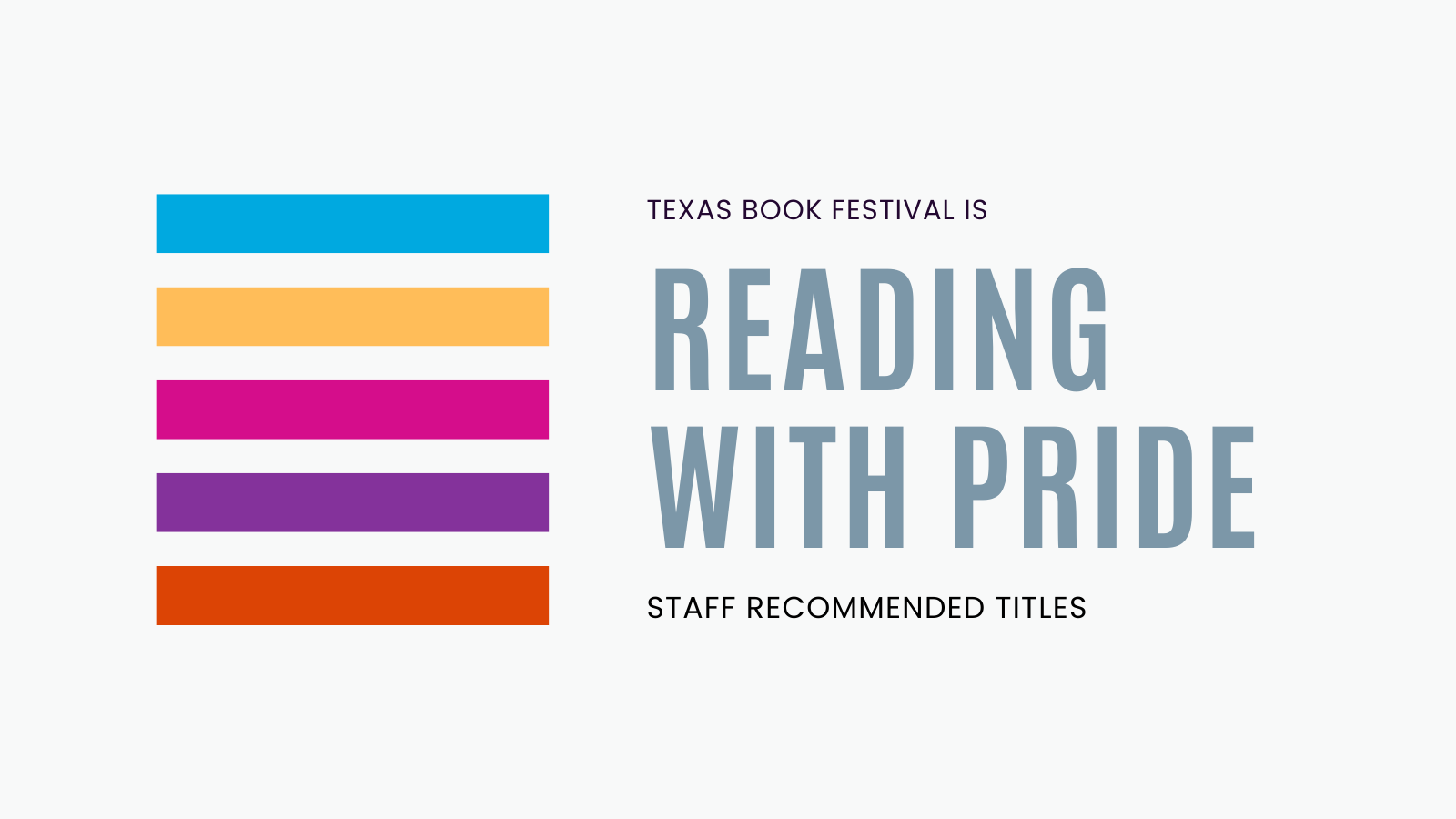 Staff Reads for Pride Month