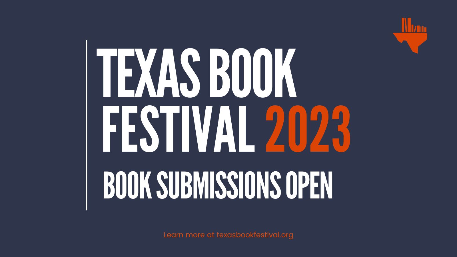 2023 Book Submissions Now Open
