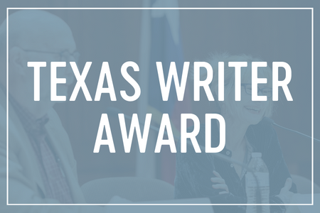 Texas Writer Award 2023 Tile