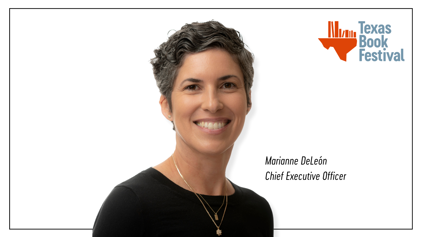 Welcome Marianne DeLeón Chief Executive Officer